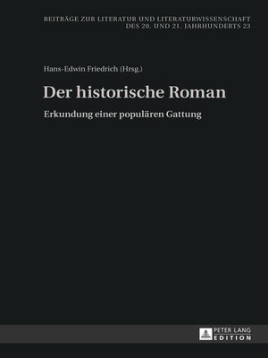 cover image of Der historische Roman